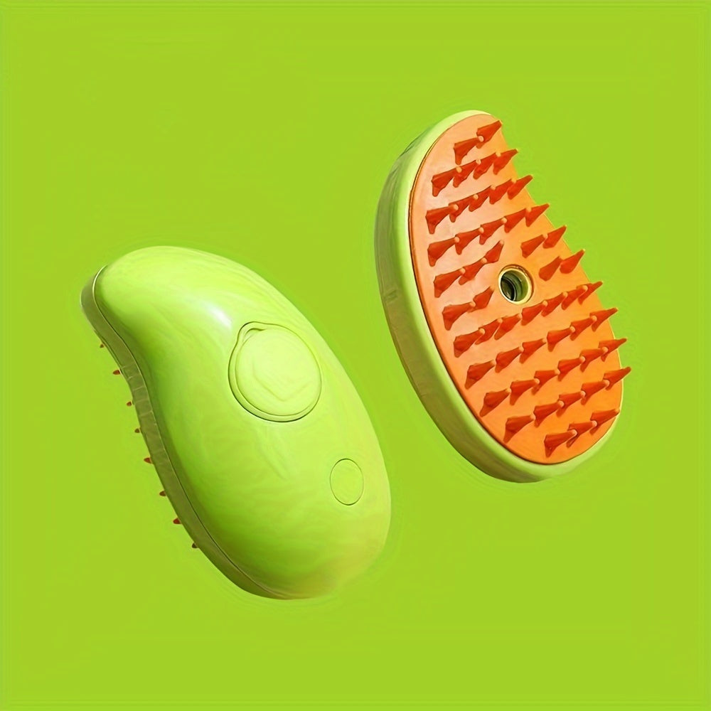 Cat Steam Brush, Self Cleaning Steam Cat Brush for Removing Tangled and Loose Hair, Steamy Cat Brush for Massage, Pet Hair Removal Comb for Cat and Dog