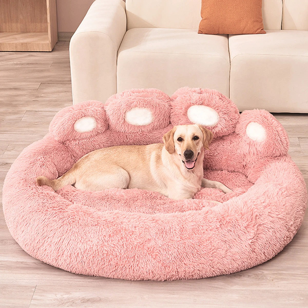 Pet Dog Sofa Beds for Small Dogs Warm Accessories Large Dog Bed Mat Pets Kennel Washable Plush Medium Basket Puppy Cats Supplies