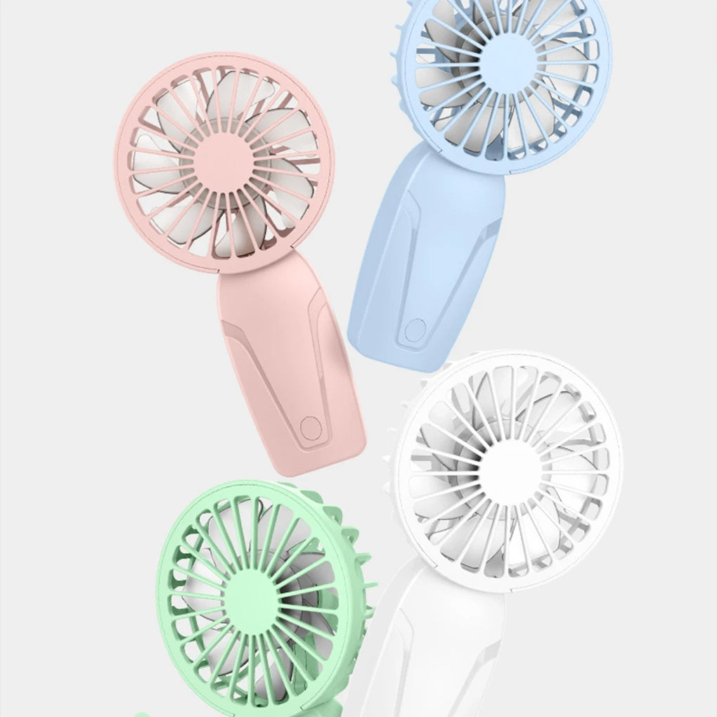 Noise Free Rechargeable Mini Fan For Silent Cooling Experience Lightweight Portable Fan,