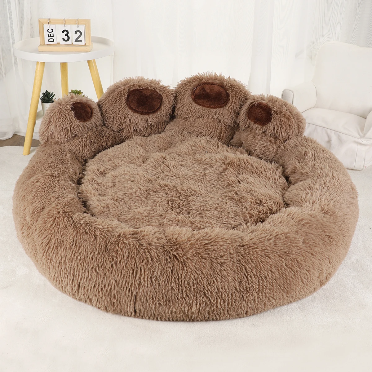 Pet Dog Sofa Beds for Small Dogs Warm Accessories Large Dog Bed Mat Pets Kennel Washable Plush Medium Basket Puppy Cats Supplies