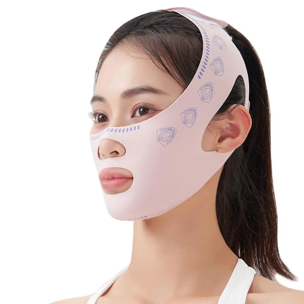 Breathable V Face Band Cheek Lift Up Face Thin Mask Reduce Double Chin V-Line Shaping Bandage Anti Wrinkle Face Bandage